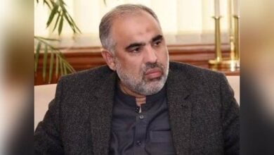 تحریک انصاف کے رہنما اسد قیصراسلام آباد سے گرفتار