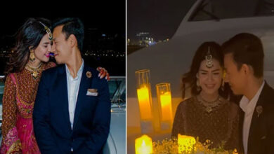 مدیحہ امام اور موجی بسر کا شادی کے 5 ماہ بعد ولیمہ، تصاویر وائرل