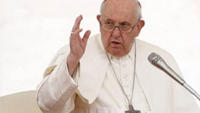 جنگ کسی مسئلے کا حل نہیں، غزہ پر بمباری بند کی جائے: پوپ فرانسس