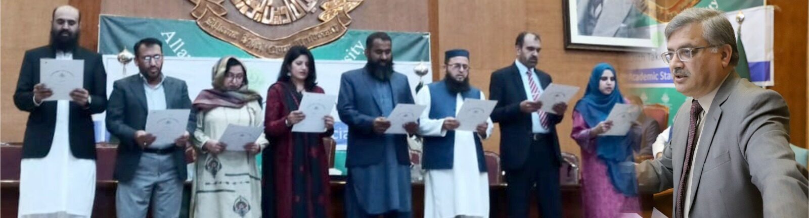 ادارے کی ترقی کے لئے مل کر کام کرینگے۔ وائس چانسلرعلامہ اقبال اوپن یونیورسٹی