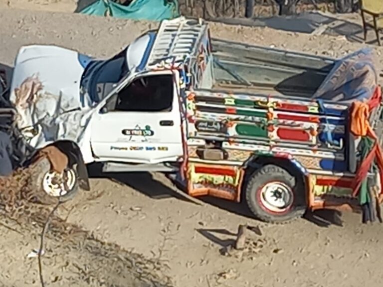 بارات میں شامل گاڑی گہرے کھائی میں گرنے سے چار افراد جاں بحق