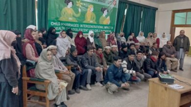 کم عمری میں مرضی کے خلاف شادی اوردوسرے موضوعات پردوروزہ سیشن کاانعقاد