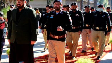 پولیس ٹریننگ سکول مانسہرہ کا دورہ