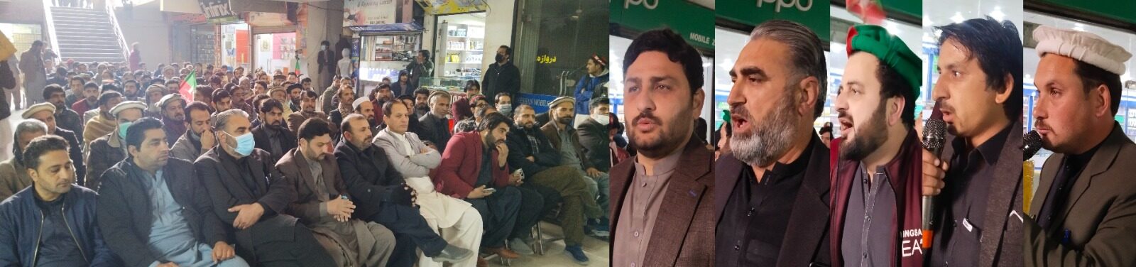 لوئیر دیر: گرفتاری اور رہائی, پی ٹی ائی الیکشن افس کا افتتاح