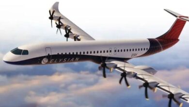 بیٹری سے چلنے والے آٹھ پنکھوں پر مشتمل جہاز کا منصوبہ