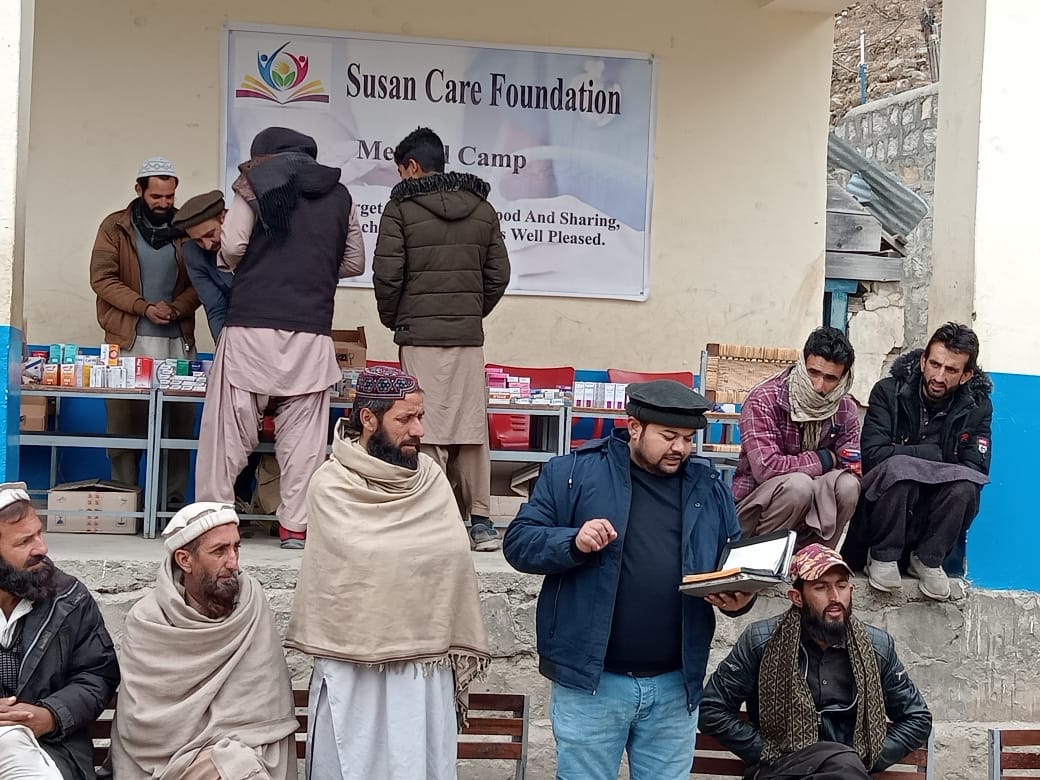 سوسن کیئر فاونڈیشن لاہور کے زیر اہتمام دیرکمراٹ میں ایک فری میڈیکل کیمپ