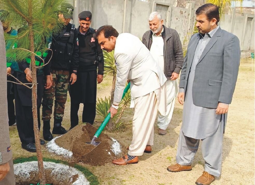 لوئر دیر: موسم بہار شجرکاری مہم کا آغاز ہو گیا