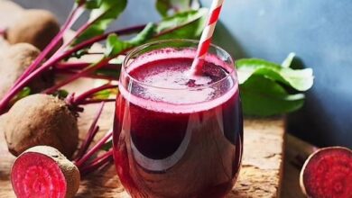 چقندر کے رس سے منہ صاف کرنا مفید قرار