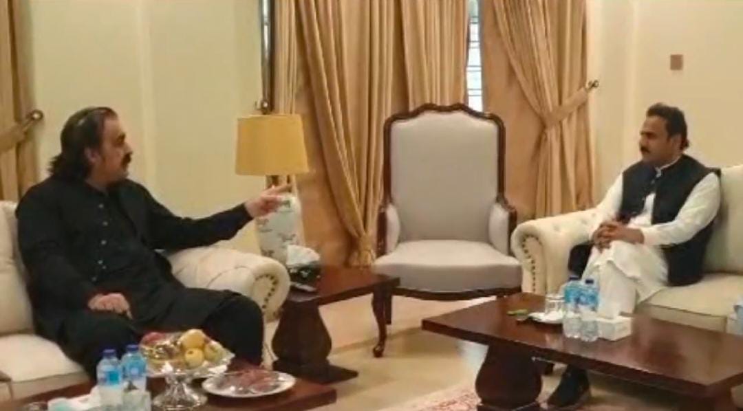 وزیراعلی خیبرپختونخوا سے صوبائی وزیر جنگلات و ماحولیات کی ملاقات