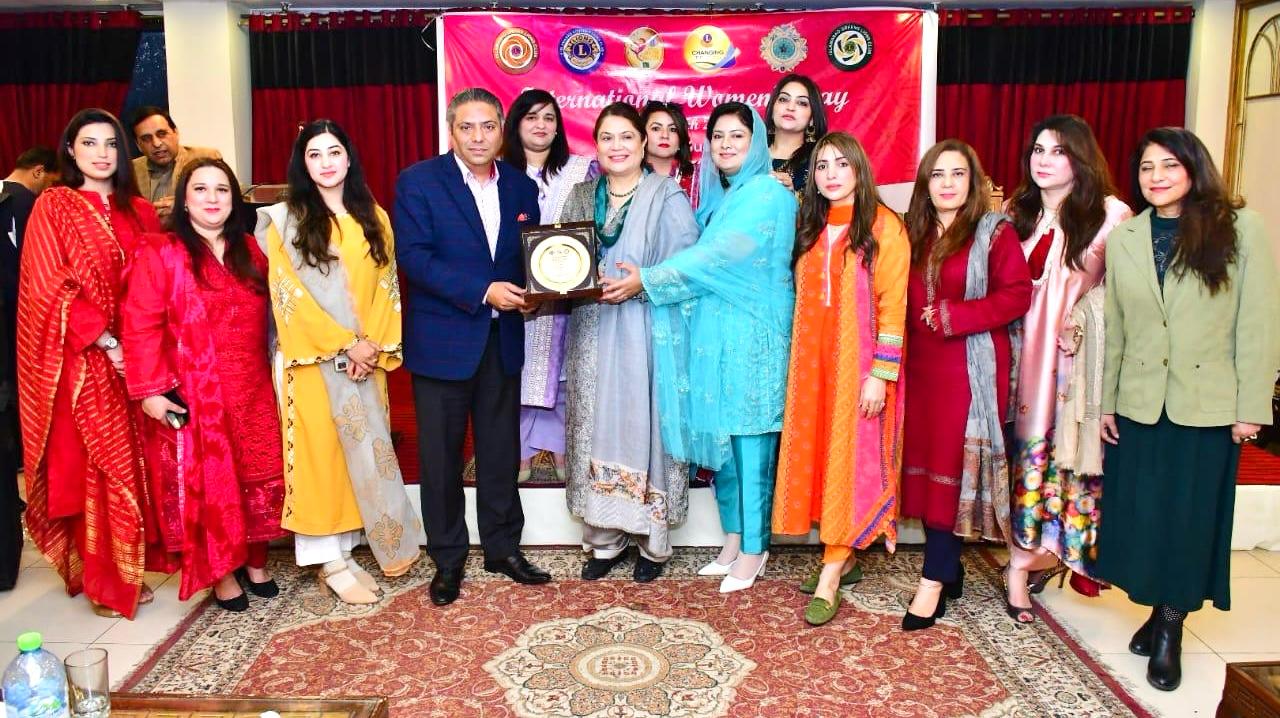 اسلام آباد فاؤنڈر اور گرینز لائنز کلب کے زیر اہتمام خواتین کے عالمی دن کے موقع پر تقریب