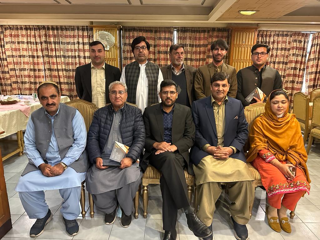 سوات: پاکستان میڈیا کلب کے عہدیداروں کا اہم اجلاس