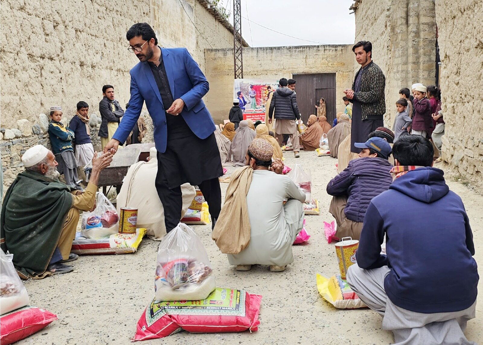 باجوڑ: مستحق افراد میں رمضان فوڈ پیکج تقسیم