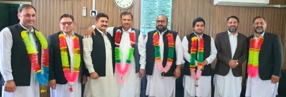 ایریا مینجر کی سب ڈویژنل بار ایسوسی ایشن کی نو منتخب کابینہ کو مبارکباد