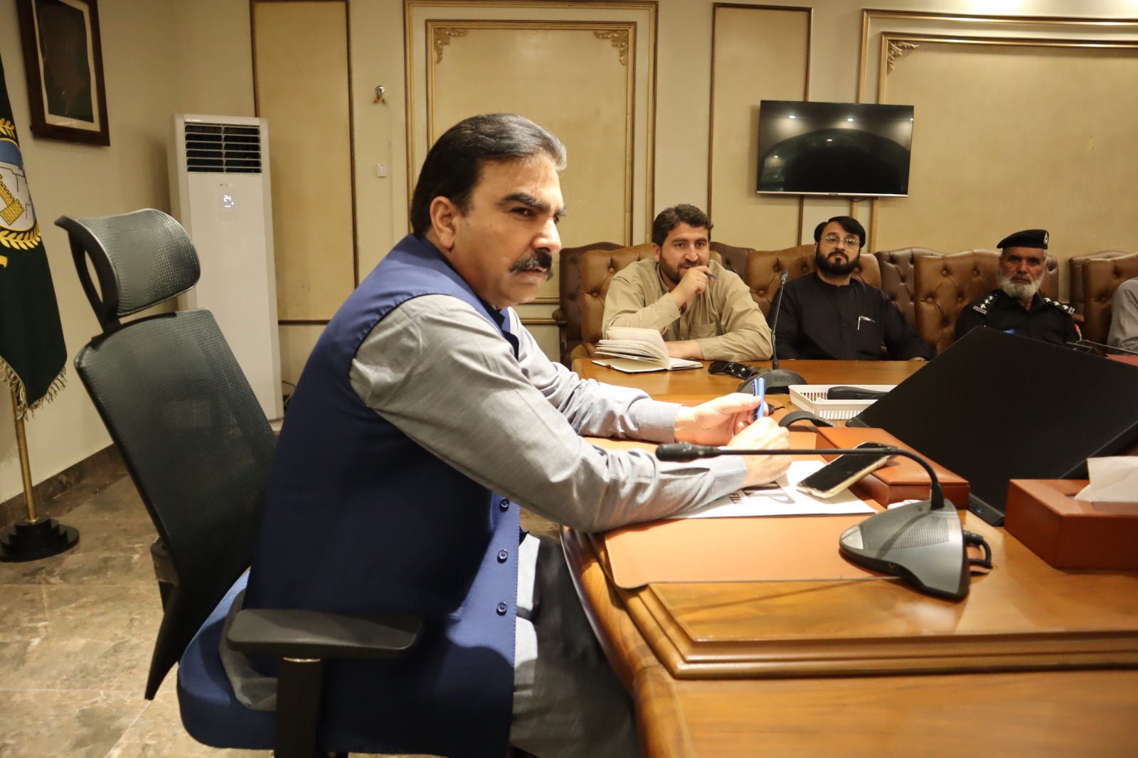 ڈپٹی کمشنر کے زیر صدارت ویٹ پروکیورمنٹ کے حوالے سے میٹنگ