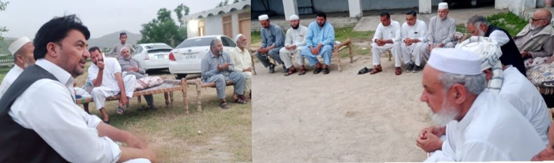 طوطالئی کے مشران کا ٹیکس نفاذ اور بجلی کے ناروا لوڈ شیڈنگ کے خلاف جرگہ منعقد
