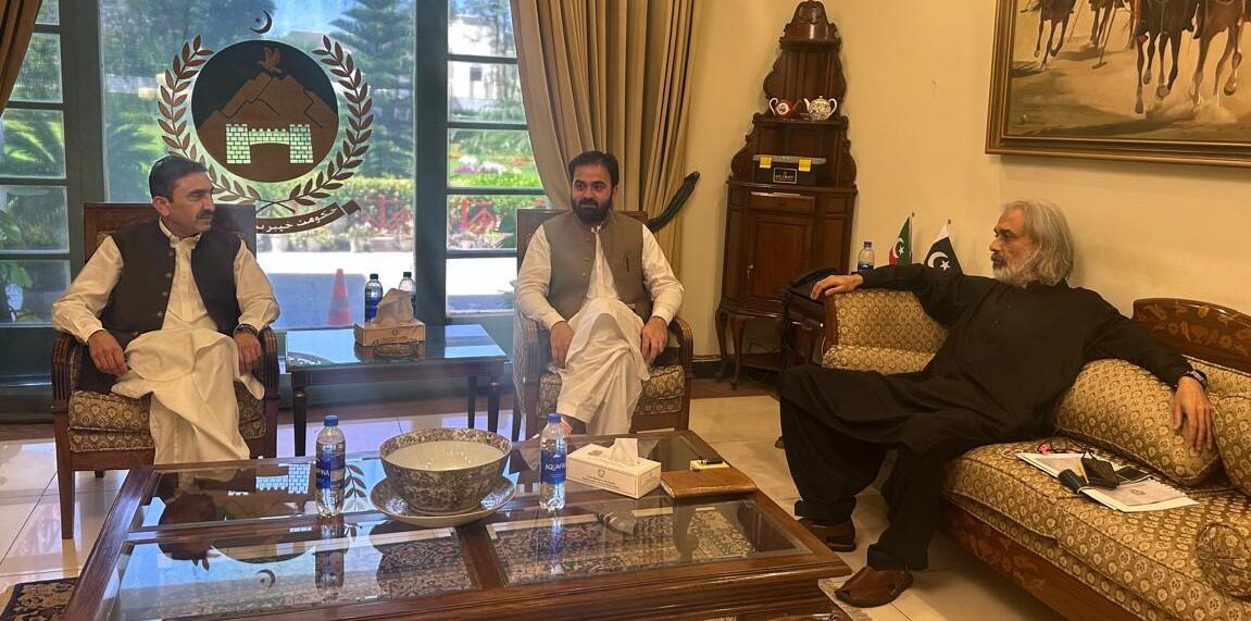 ڈیرہ و ٹانک کے ارکان اسمبلی کی مشیر سیاحت زاہد چن زیب سے ملاقات