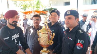 ڈسٹرکٹ جیل میں تین روزہ سپورٹس گالا اختتام پذیر