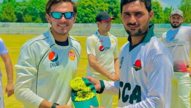 باجوڑ ٹائیگرز کی 259 رنز سے فتح، حیات اللہ پلیئر آف دی میچ قرار