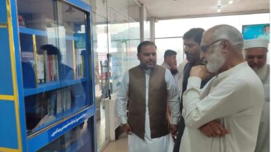 لوئیر: الخدمت فاؤنڈیشن کے ہسپتال تیمرگرہ میں مرکزی صدر کا دورہ