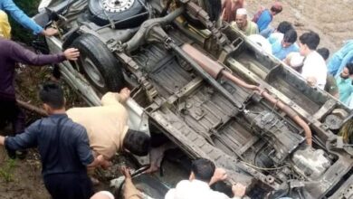 امبیلہ میں فلائنگ کوچ حادثہ: ایک جاں بحق، 8 زخمی