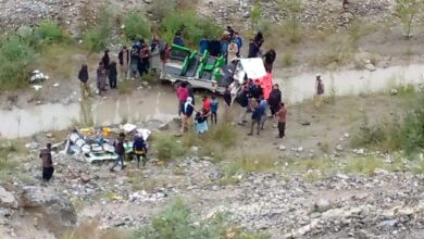 چترال: گاڑی کھائی میں گرنے سے 4 جاں بحق، 10 زخمی