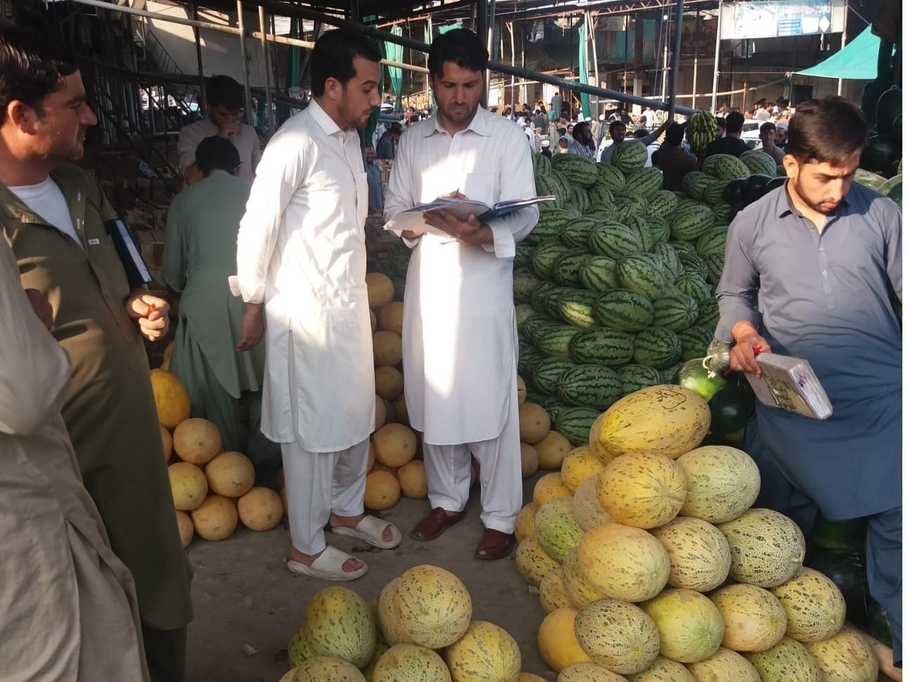 لوئیر دیر: فروٹ و سبزی کے نئے نرخنامے کا اجراء، شکایات کے لئے ہیلپ لائنز قائم