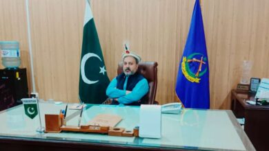 نو تعینات ڈپٹی کمشنر اپر چترال حسیب الرحمان خان خلیل نے عہدہ سنبھال لیا