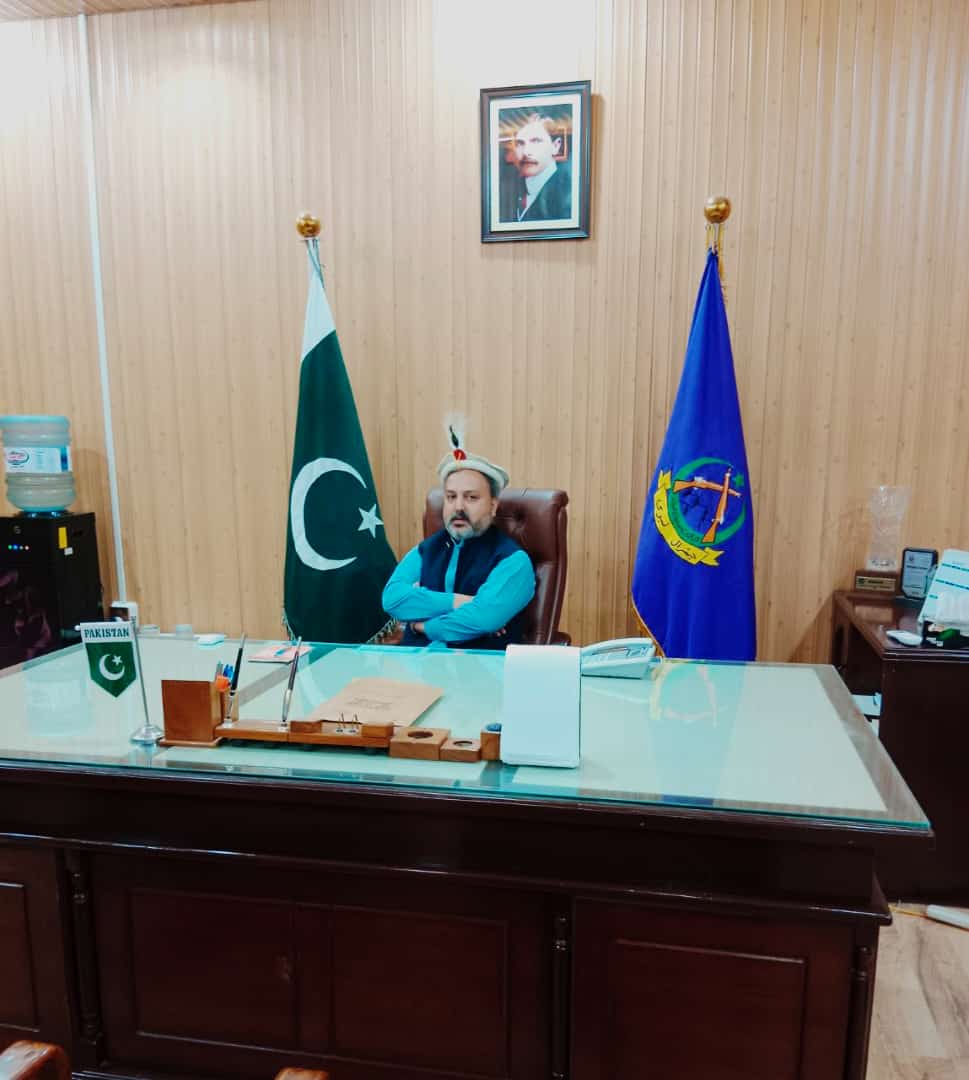 نو تعینات ڈپٹی کمشنر اپر چترال حسیب الرحمان خان خلیل نے عہدہ سنبھال لیا