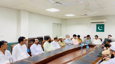 سوات: ایم پی اے اختر خان کی سیدو ہاسپٹل میں انصاف پیرامیڈکس کابینہ سے ملاقات