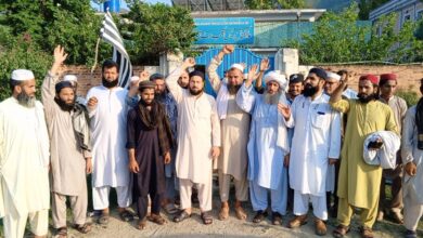 بٹ خیلہ: عزم استحکام کے خلاف احتجاج، مہنگائی اور بے روزگاری کی مخالفت