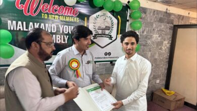ملاکنڈ یوتھ اسمبلی کی نئی ممبرز کی حلف برداری اور جنرل سیشن کا انعقاد