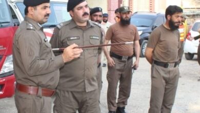 ریجنل ڈائریکٹر نارتھ کا دیر لوئر میں ریسکیو 1122 دفتر کا دورہ