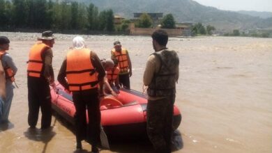 دریائے پنجکوڑہ میں ڈوبنے والا 12 سالہ نوجوان تاحال لاپتہ، تلاش جاری