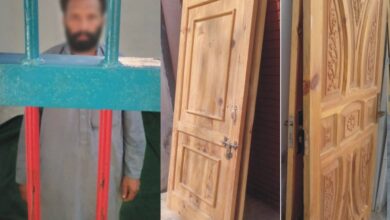 سوات: کوکارئی پولیس نے زیر تعمیر مکان سے چوری شدہ فرنیچر برآمد کرلیا، ملزم گرفتار