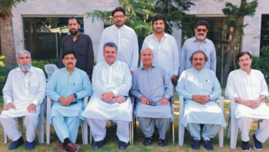 سوات: ریجنل انفارمیشن افیسر ہارون داؤد زئی کا پریس کلب دورہ