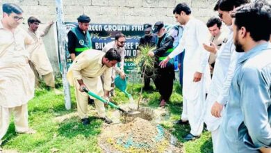 ملاکنڈ: یوتھ وزیر اعلی سلیمان حسین کا مون سون شجر کاری مہم کا آغاز