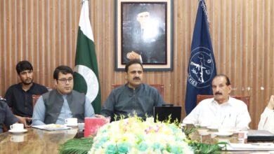 سوات: وزیر جنگلات فضل حکیم یوسفزئی کا عدل و انصاف پر زور، ترقیاتی منصوبوں کی بروقت تکمیل کی ہدایت۔