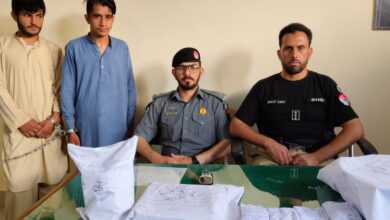 سوات: مٹہ پولیس کی کارروائی، چوروں کو گرفتار کیا، لاکھوں روپے کی زینتی اشیاء برآمد