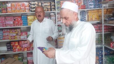 لوئیر دیر: زائد المیعاد اشیاء فروخت کرنے پر متعدد دوکانداروں کے خلاف کارروائی