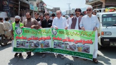 لوئر دیر: ڈپٹی کمشنر کا خال بازار میں ہفتہ صفائی مہم کا آغاز