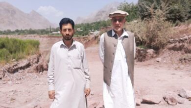 ریشن شادر کے متاثرین کے جائز تحفظات دور کرکے فوری روڈ بحال کی جائے، رحیم خان