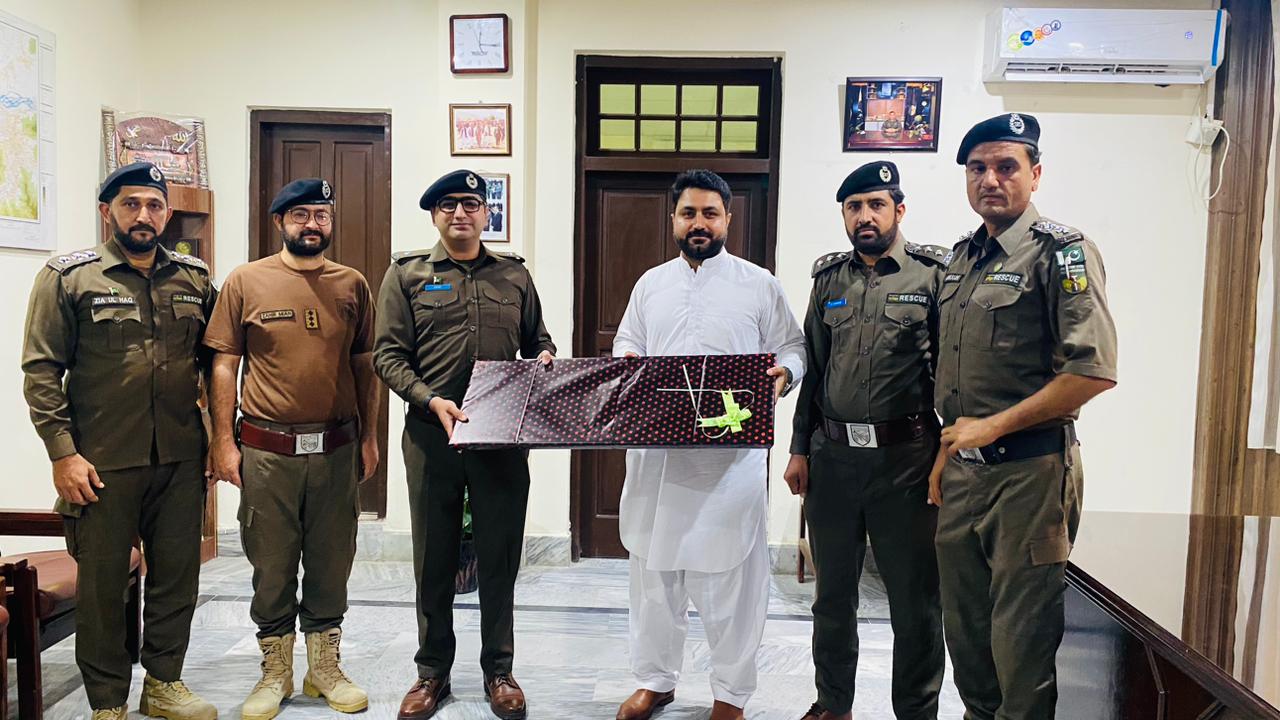 سوات: نئے ڈسٹرکٹ ایمرجنسی آفیسر سعد خان نے چارج سنبھال لیا