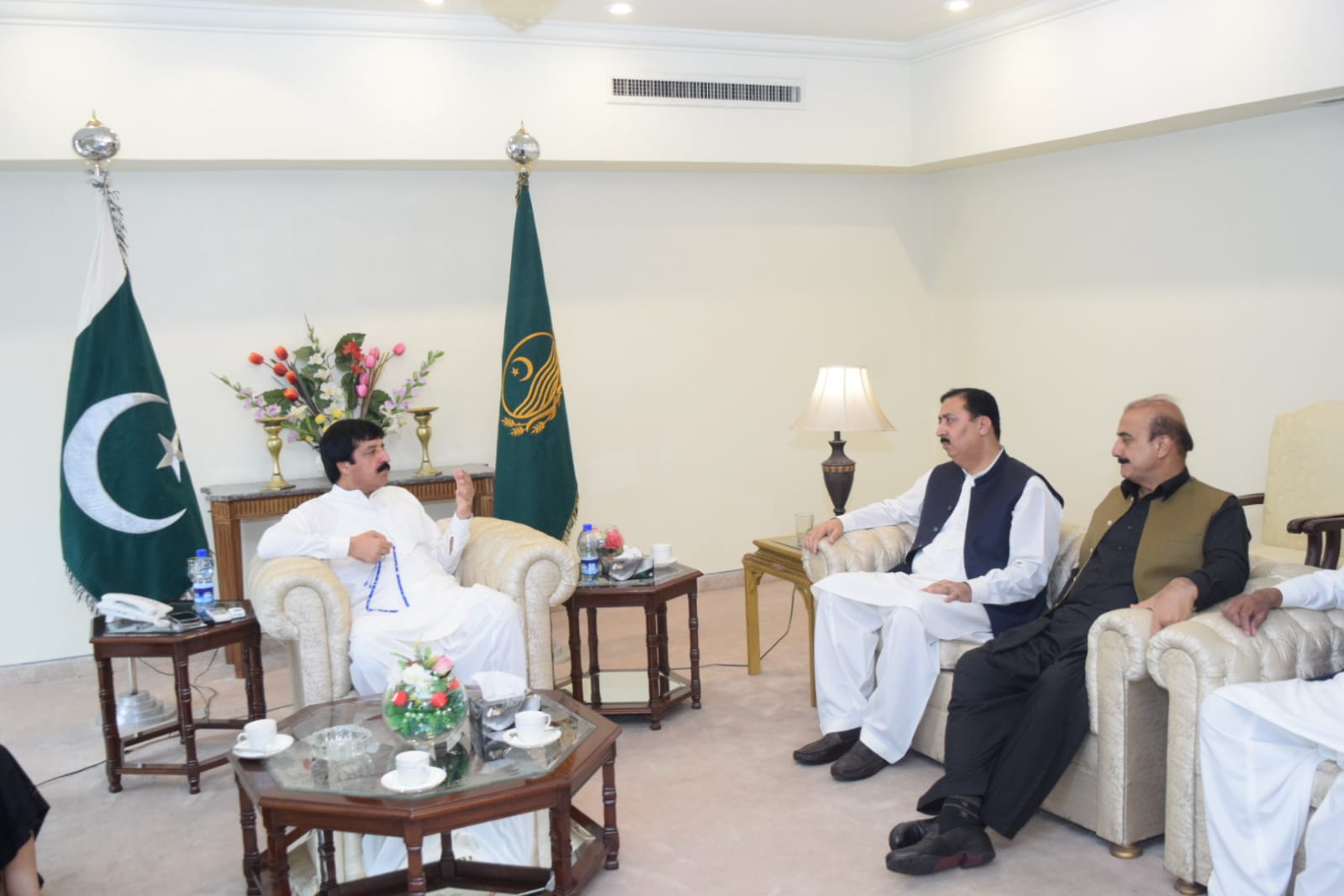 گورنر پنجاب سے زمرد خان کی قیادت میں اوورسیز پاکستانیوں کے وفد کی ملاقات