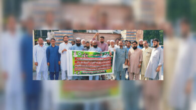 سوات: ینگ ٹیچر ایسوسی ایشن کا مطالبات کے حق میں احتجاجی مظاہرہ