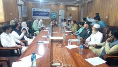 ایڈیشنل ڈپٹی کمشنر دیر پائین کی اقلیتی برادری اور خواتین کے مسائل پر میٹنگ، حل کی یقین دہانی