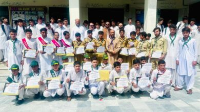 یوم دفاع کے موقع پر گورنمنٹ ہائی سکول بلامبٹ میں شاندار تقریب