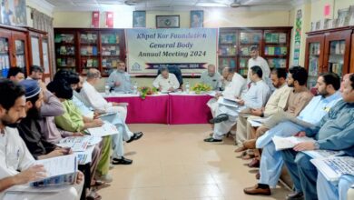 سوات: خپل کور فاؤنڈیشن کا سالانہ اجلاس، نئے عہدیداران کا انتخاب