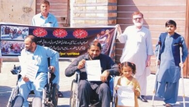 سوات: خصوصی افراد کا حقوق کے لیے احتجاج، بلوں پر عمل درآمد کا مطالبہ