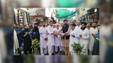 زیب سٹی سنٹر تیمرگرہ میں سڑک کی تعمیر کا آغاز