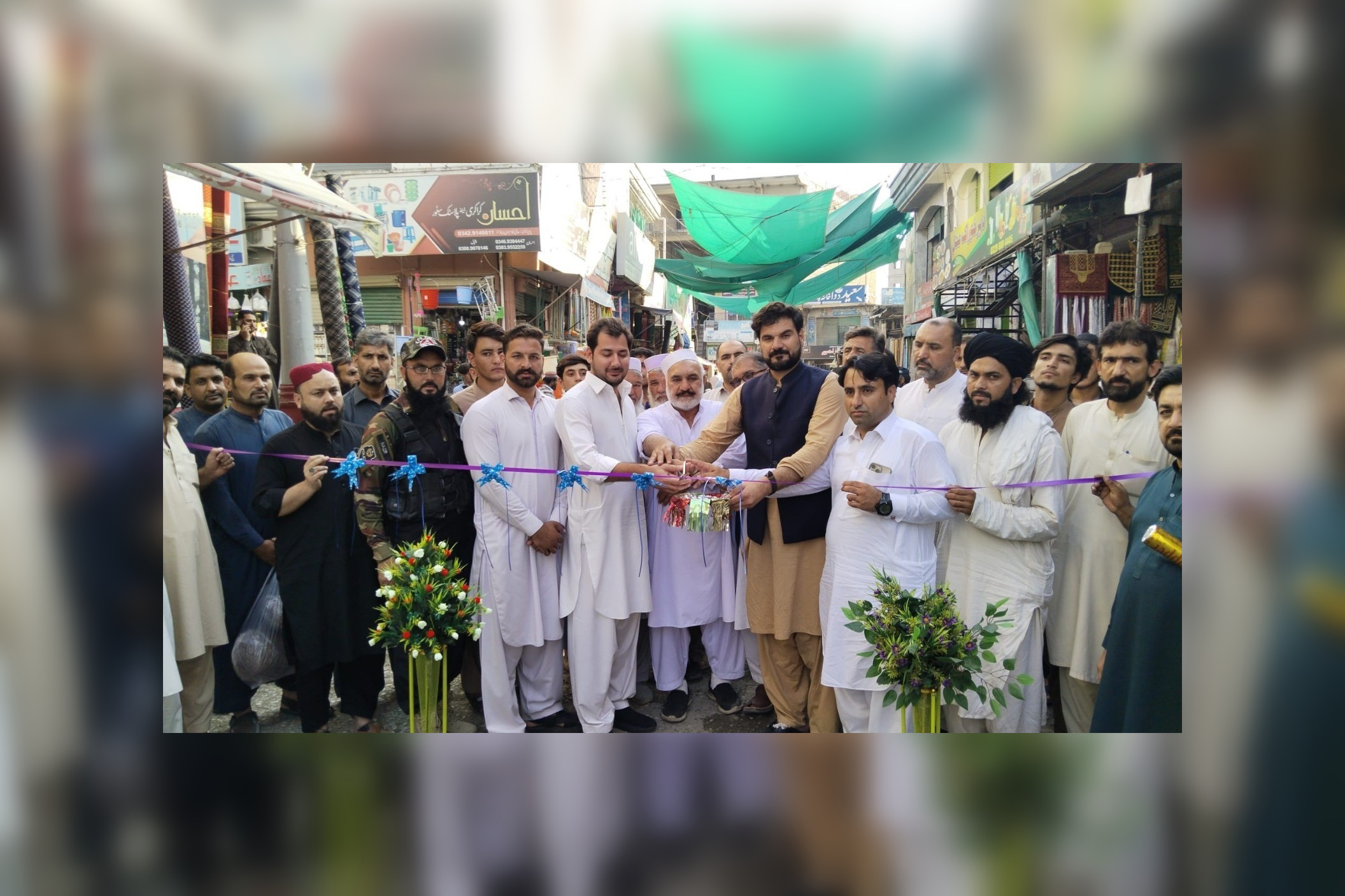 زیب سٹی سنٹر تیمرگرہ میں سڑک کی تعمیر کا آغاز